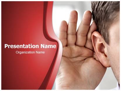 Effective Listening Free Ppt Template