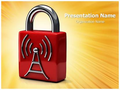 Wifi Security Free Ppt Template