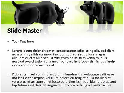 Financial Markets Free Ppt Template Slide1