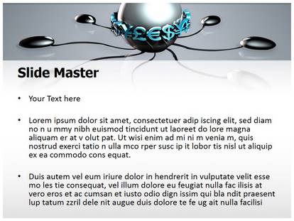 International Money Flow Free Ppt Template Slide1