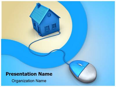Mortgage Real Estate Editable PowerPoint Template