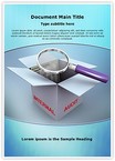 3d magnifier Editable Template