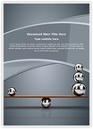 Balancing balls Editable Template