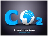 Carbon Dioxide Editable PowerPoint Template