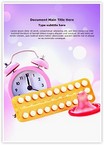 Contraceptives Editable Template