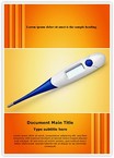 Thermometer Editable Template