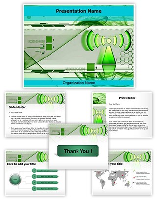 Non Ionising Radiation Editable PowerPoint Template