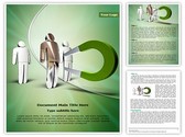 Magnet attracting Editable PowerPoint Template