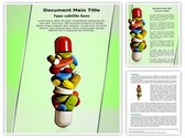 Medical pills Editable PowerPoint Template