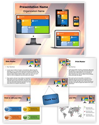 Responsive Web Design Editable PowerPoint Template