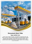 Gas Station Editable Template