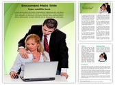 Office Sexual harassment Editable PowerPoint Template