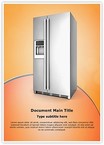 Refrigerator Editable Template