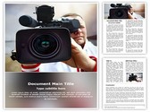 Reporter Editable PowerPoint Template