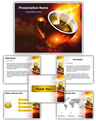 Coffee Editable PowerPoint Template