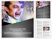 vampire Editable PowerPoint Template