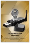 Wifi Security key Editable Template