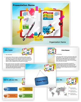Personal Organizer Planning Editable PowerPoint Template