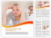 Sleeping Disorder Editable PowerPoint Template