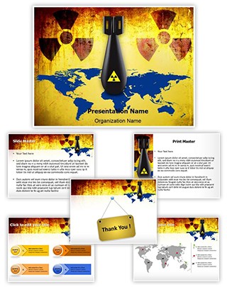 Radioactive Nuclear Threat Editable PowerPoint Template