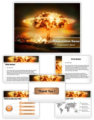 Nuclear bomb explosion