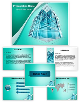 Architectural Engineering Editable PowerPoint Template