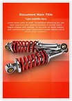 Bike Shock Absorber Editable Template