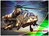 Attack helicopter Editable Template