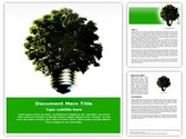 Green Environmental Energy Editable PowerPoint Template