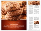 Chocolate Cookies Editable PowerPoint Template