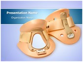 Cervical Collar Editable PowerPoint Template