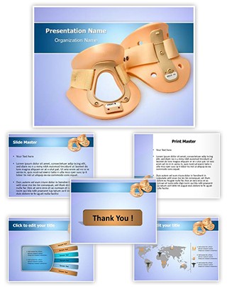 Cervical Collar Editable PowerPoint Template