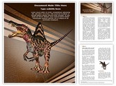 Carnivore Dinosaur Editable PowerPoint Template