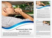 Drunk Driving Editable PowerPoint Template