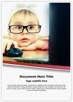 Cute Child Development Editable Template