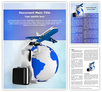 International Business Plan Editable Word Template