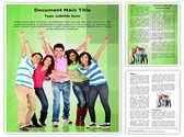 College Guys Editable PowerPoint Template