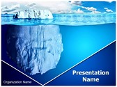 Floating Iceberg Editable PowerPoint Template