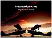 World War Planes Editable PowerPoint Template