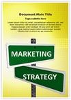 Marketing Strategy Editable Template
