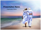 Senior Couple Editable PowerPoint Template