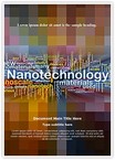 Nanotechnology Words Editable Template