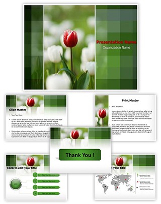 Tulip Editable PowerPoint Template