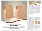 Paper Bag Editable PowerPoint Template