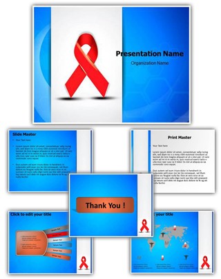 Aids Editable PowerPoint Template