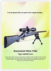 Sniper Rifle Editable Template