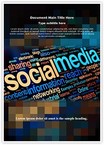 Social Media Words Editable Template