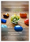 Reiki Healing Stones Editable Template