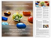 Reiki Healing Stones Editable PowerPoint Template