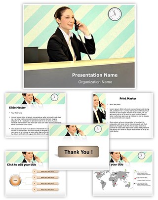 Front Office Editable PowerPoint Template